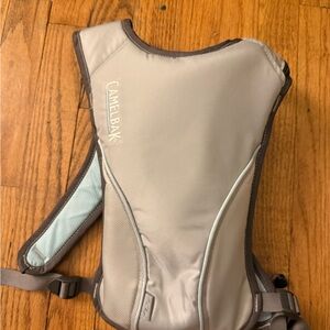 CamelBak Gray and Light Blue Hydration Pack